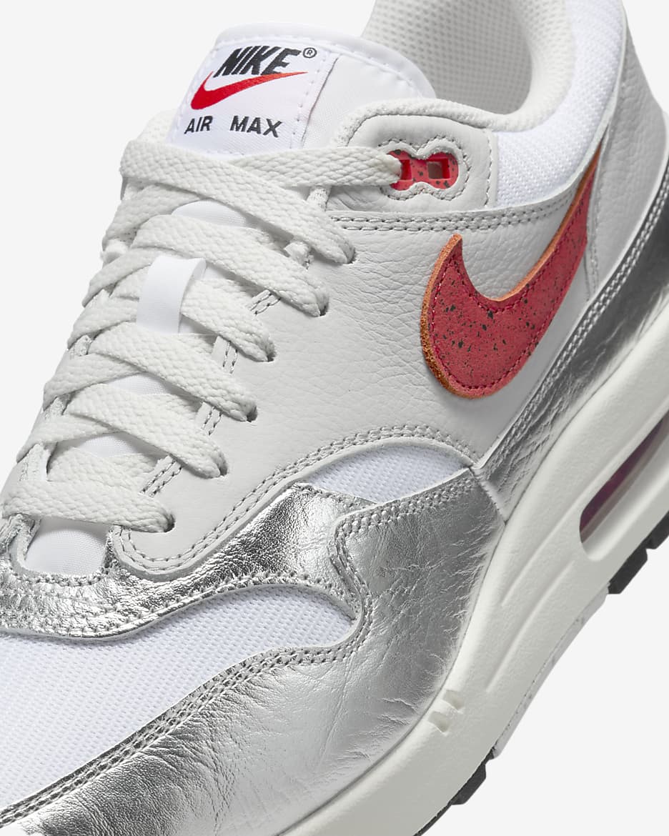 Nike Air Max 1 Premium Men s Shoes Size 8.5 White